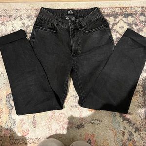 Black Cuffed BDG Jeans👻